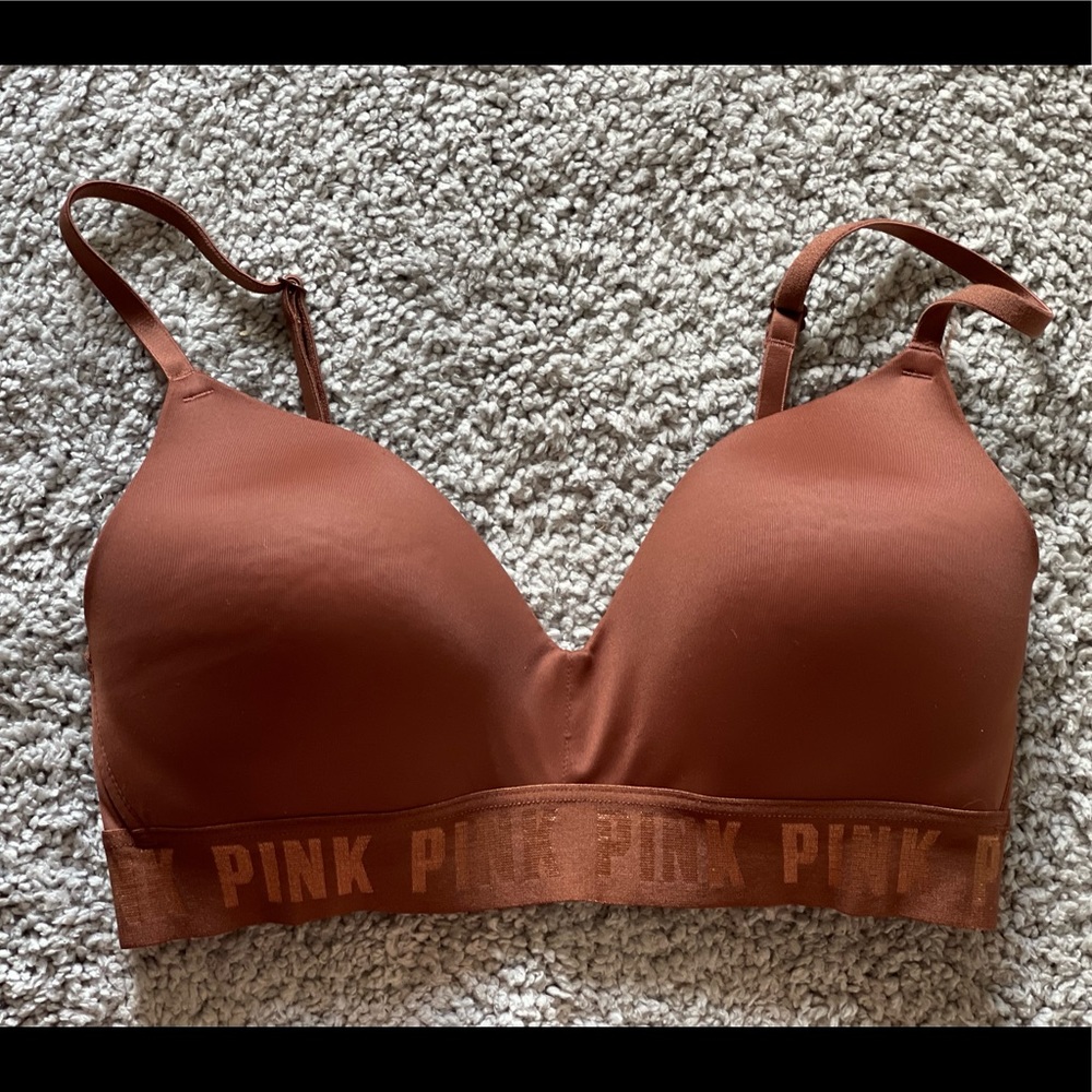 VICTORIA SECRET PINK WEAR EVERYWHERE WIRELESS PUSH-UP BRA